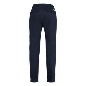 DEPARTMENT FIVE Men's Flat-Front Cotton Twill Trousers Men BLUE Pants